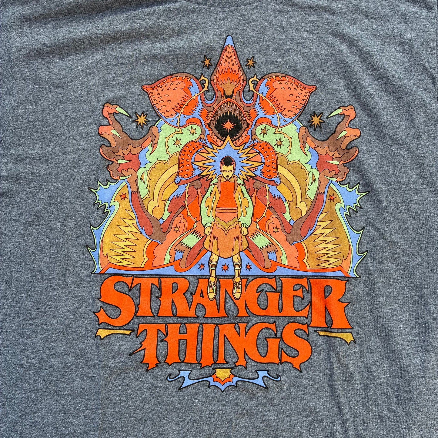STRANGER THINGS★ストレンジャーシングス★Tシャツフィギュア★人形★ぬいぐるみ★イレブン★エル★デモゴルゴン★Lサイズ