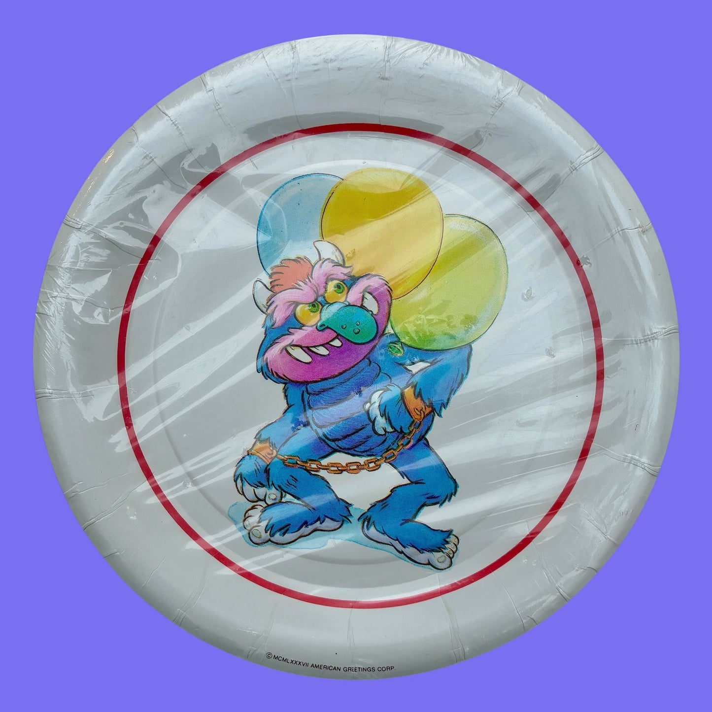 80's★My Pet Monster★マイペットモンスター★プレート★紙皿★ぬいぐるみ★人形★フィギュア★ビンテージ★vintage