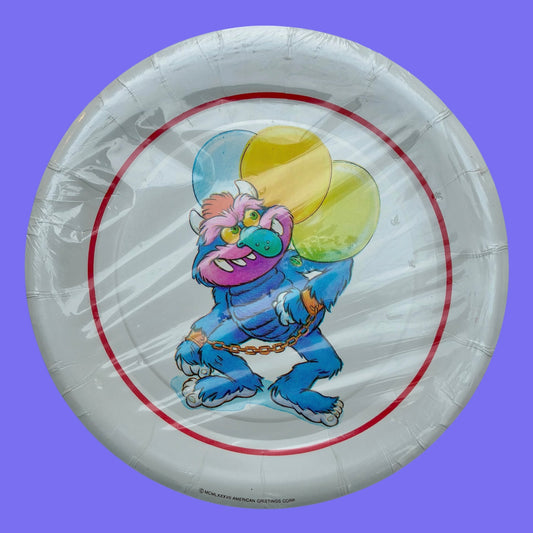 80's★My Pet Monster★マイペットモンスター★プレート★紙皿★ぬいぐるみ★人形★フィギュア★ビンテージ★vintage