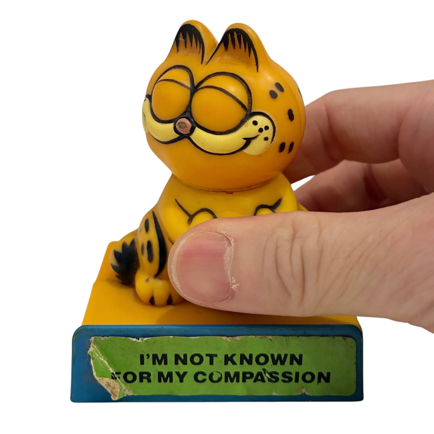 80's★ガーフィールド★GARFIELD★メッセージドール★フィギュア★人形★ぬいぐるみ★ビンテージ★4