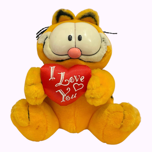 80's★GARFIELD★ガーフィールド★バレンタイン★ぬいぐるみ★人形★フィギュア★ビンテージ★vintage★