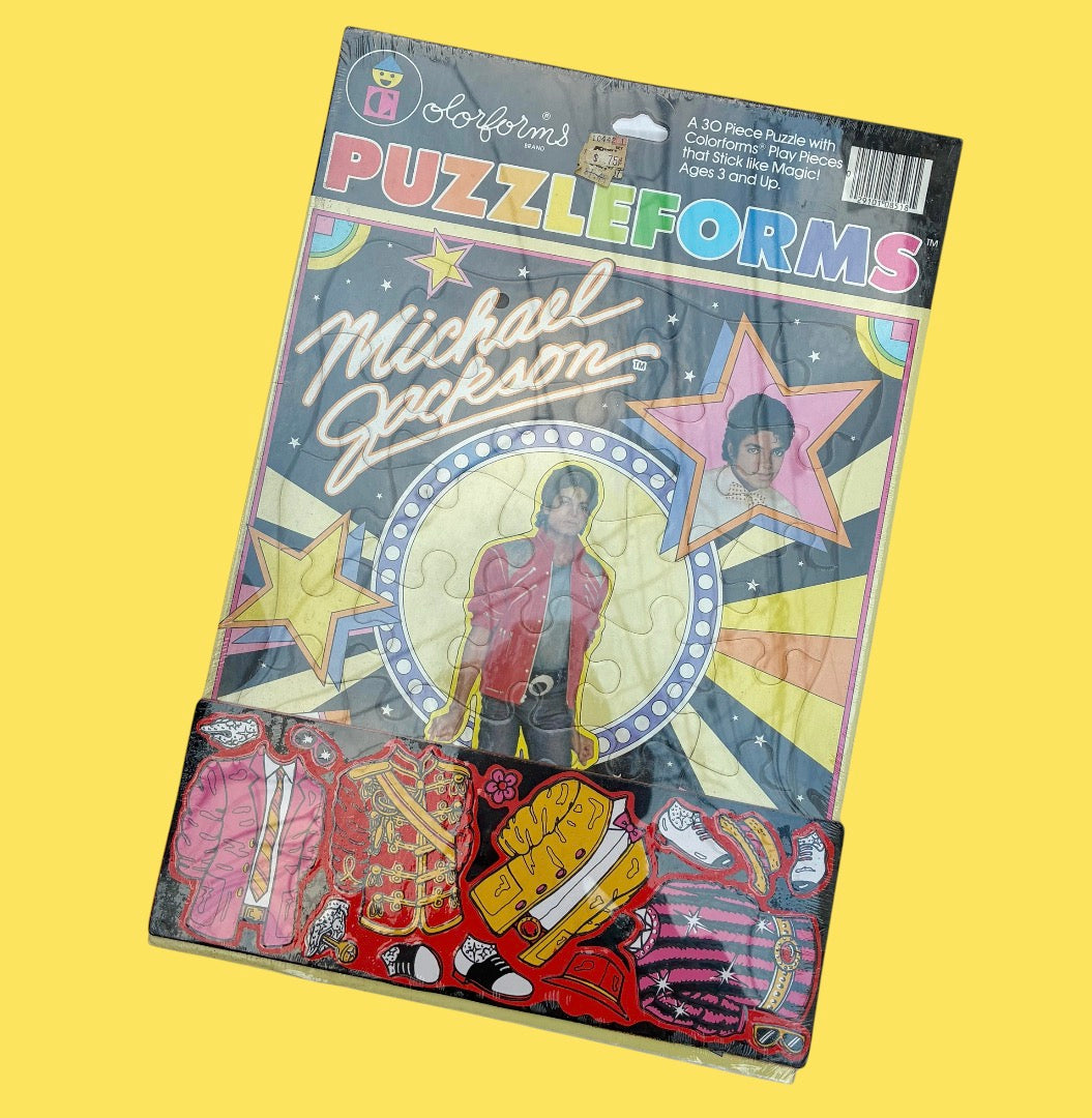 80's★Michael Jackson★マイケルジャクソン★PUZZLEFORMS★パズル★フィギュア★人形★ぬいぐるみ★ビンテージ★vintage