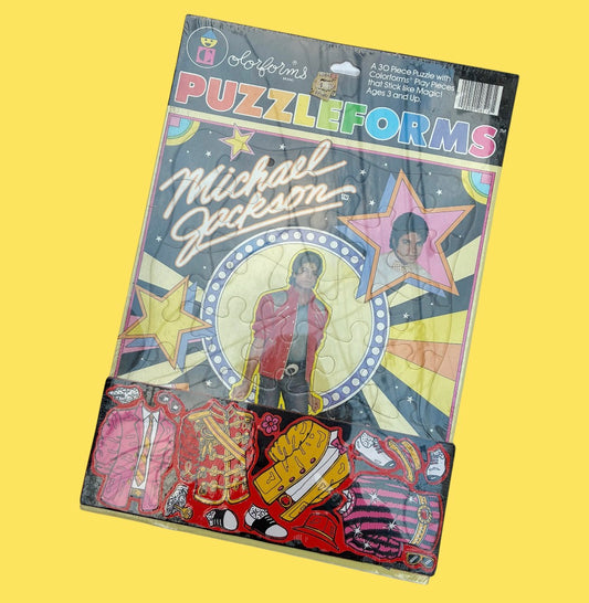 80's★Michael Jackson★マイケルジャクソン★PUZZLEFORMS★パズル★フィギュア★人形★ぬいぐるみ★ビンテージ★vintage