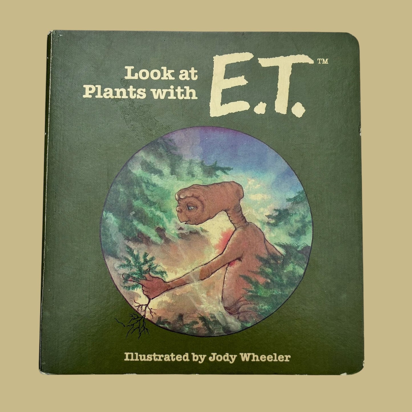 1982年★80's★E.T.★映画★イーティー★絵本★人形★ぬいぐるみ★フィギュア★ビンテージ★vintage★Look at Plants with E.T.