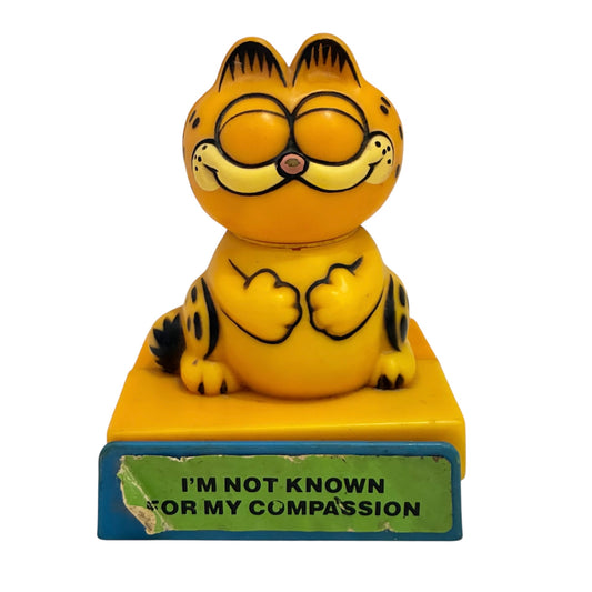 80's★ガーフィールド★GARFIELD★メッセージドール★フィギュア★人形★ぬいぐるみ★ビンテージ★4