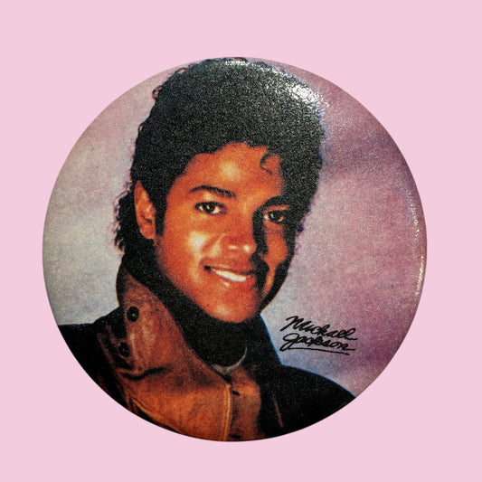 80's★MICHAEL JACSON★マイケルジャクソン★ビンテージ★バッジ★バッヂ★バッチ★人形★フィギュア★ぬいぐるみ★2