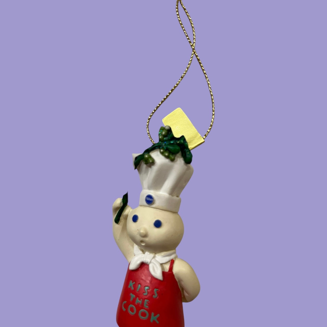 2001★Pillsbury★Doughboy★ドゥーボーイ★ドゥボーイ★Christmas Ornament★クリスマスオーナメント★人形★フィギュア★ぬいぐるみ★ビンテージ★エプロン