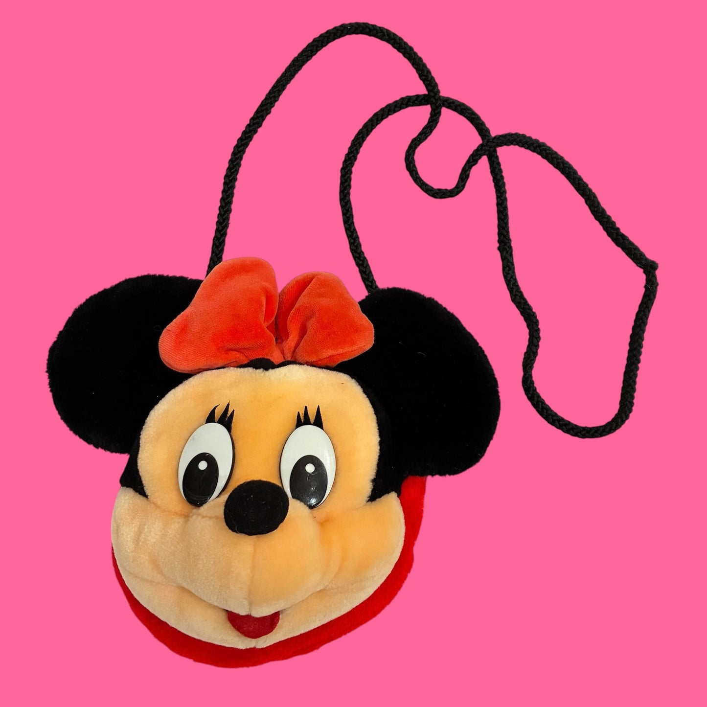 Vintage★ビンテージ★Minnie Mouse★Face Shoulder Bag★フェイスショルダーバッグ★ビンテージ★フィギュア★ぬいぐるみ★人形