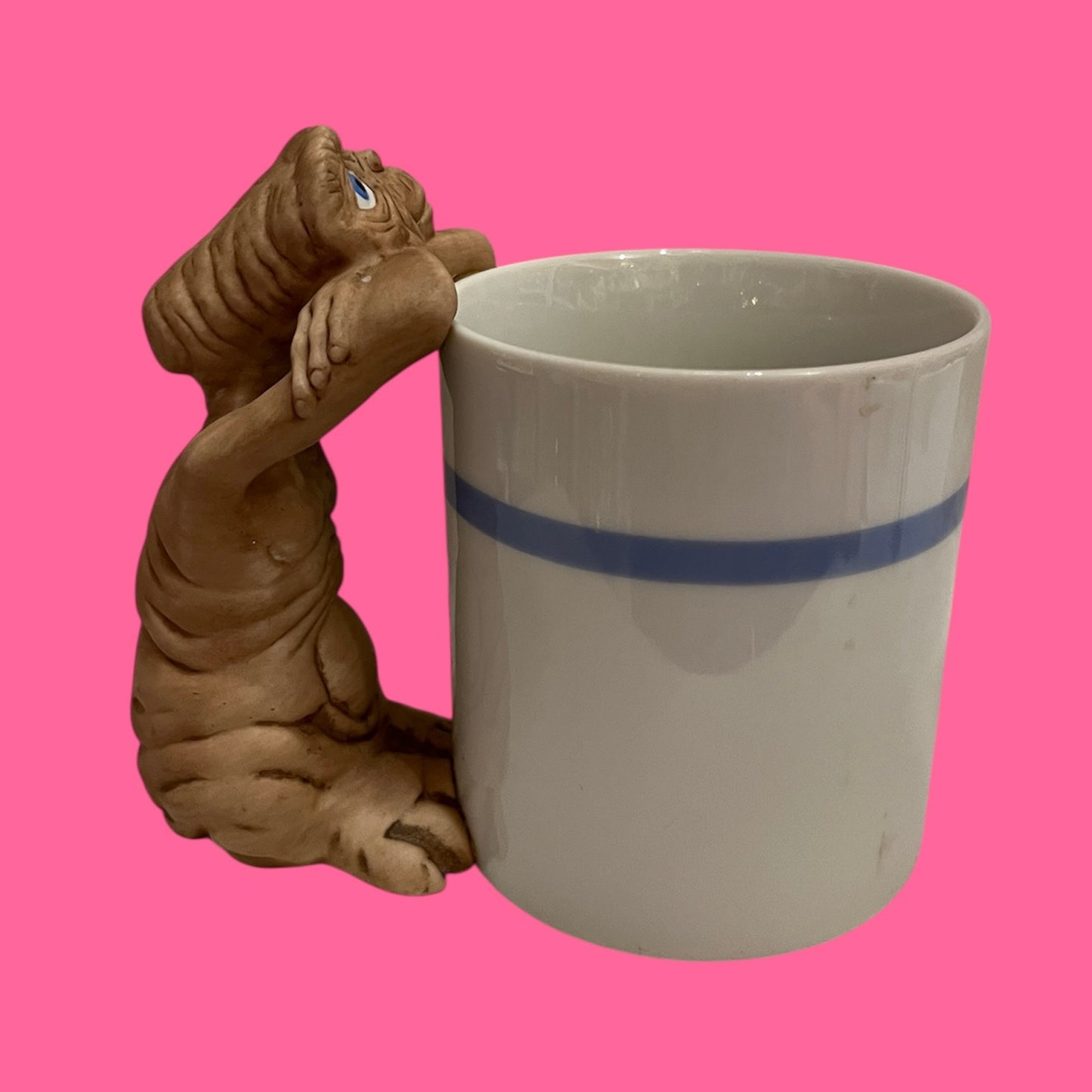 B★80's★E.T.★映画★イーティー★AVON★3Dマグカップ★Mug★陶器★ビンテージ★フィギュア★人形★ぬいぐるみ