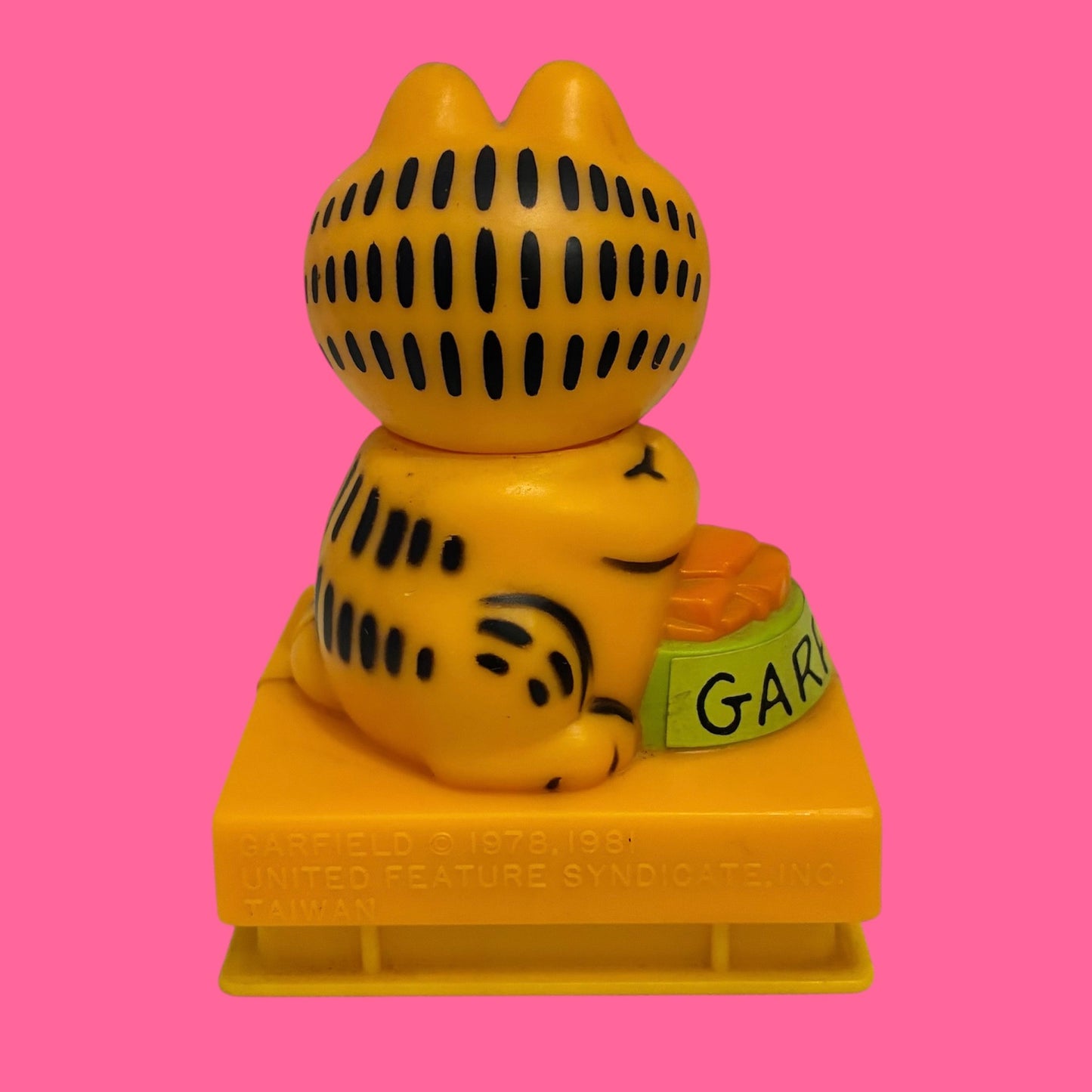 80's★ガーフィールド★GARFIELD★メッセージドール★フィギュア★人形★ぬいぐるみ★ビンテージ★1