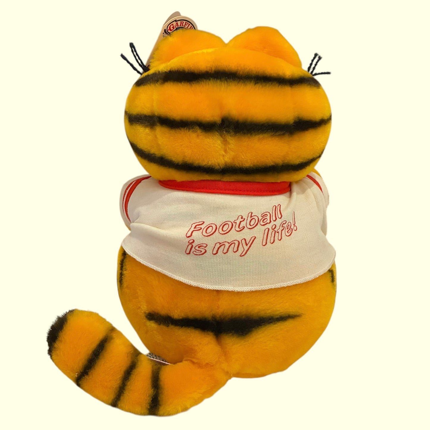 1981年★80's★GARFIELD★ガーフィールド★ラグビー★ぬいぐるみ★人形★フィギュア★ビンテージ★vintage★