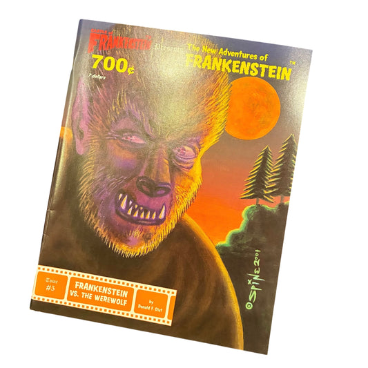 2001年★オオカミ男★フランケンシュタイン★FRANKENSTEIN★本★コミック★ビンテージ★vintage★フィギュア★人形★ぬいぐるみ★nuiversal monsters★ユニバーサルモンスター★