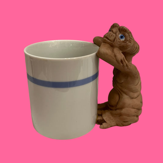 B★80's★E.T.★映画★イーティー★AVON★3Dマグカップ★Mug★陶器★ビンテージ★フィギュア★人形★ぬいぐるみ