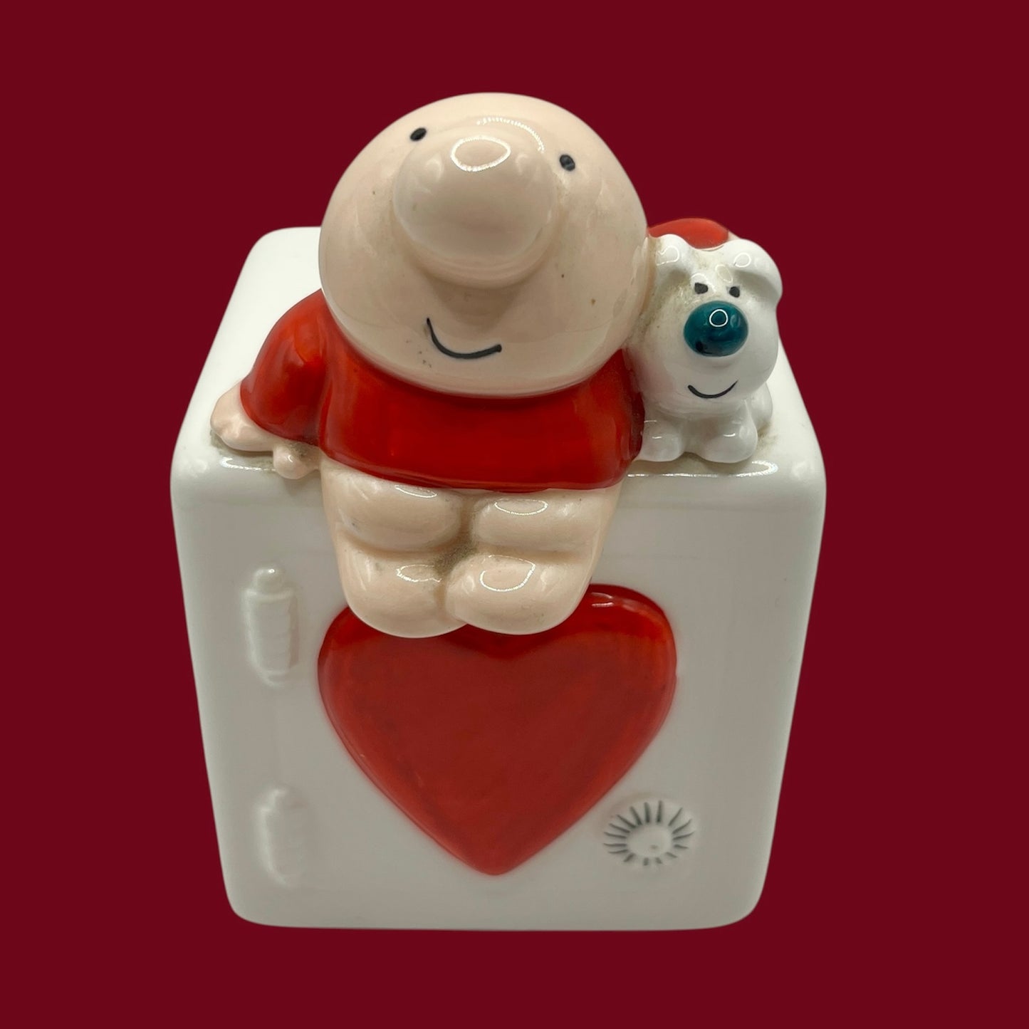 80's★Ziggy★ジギー★BANK★貯金箱★陶器★ランドリー★人形★フィギュア★ぬいぐるみ★ビンテージ