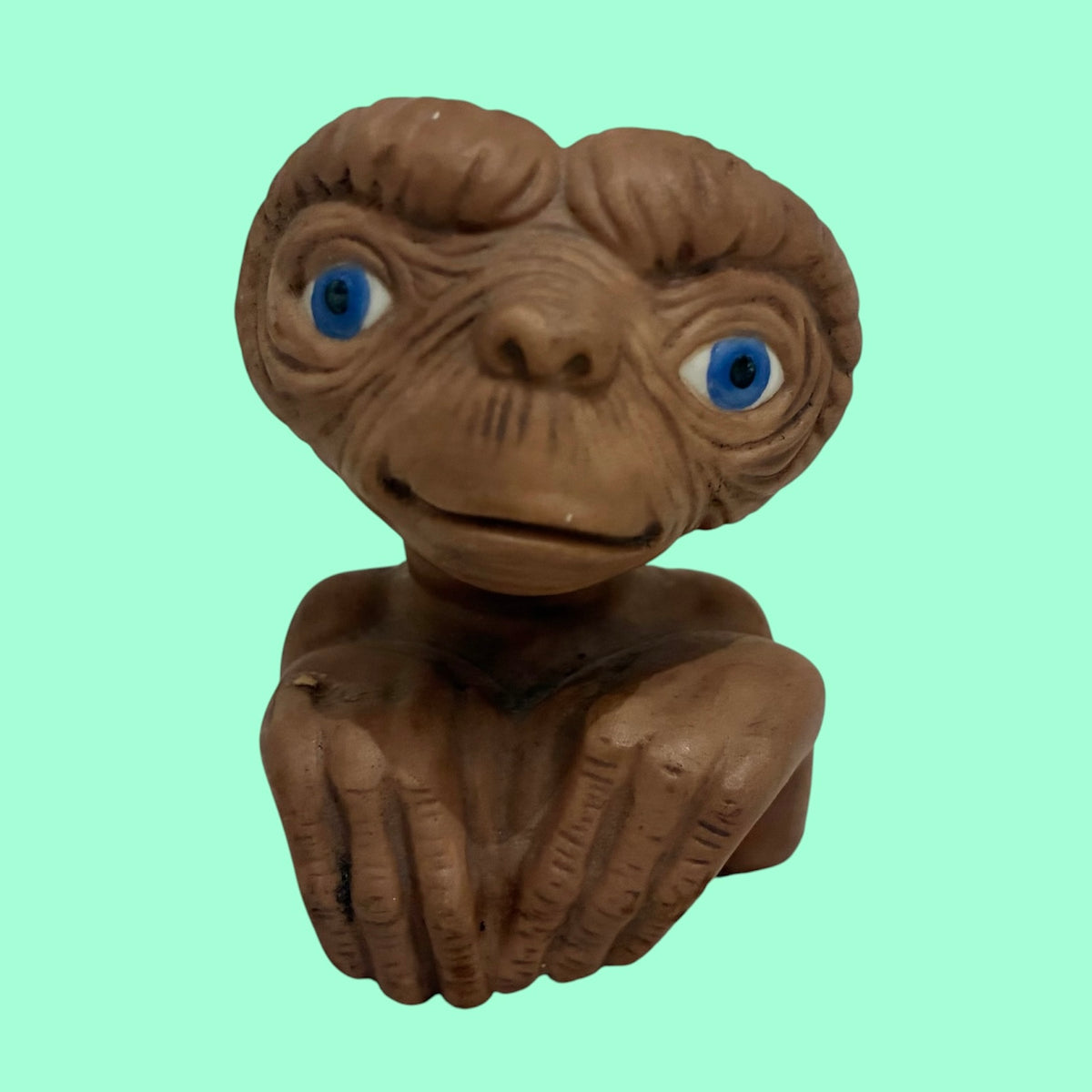 1982年★80's★E.T.★映画★イーティー★AVON★陶器★ふちこ★置物★フィギュア★人形★ビンテージ