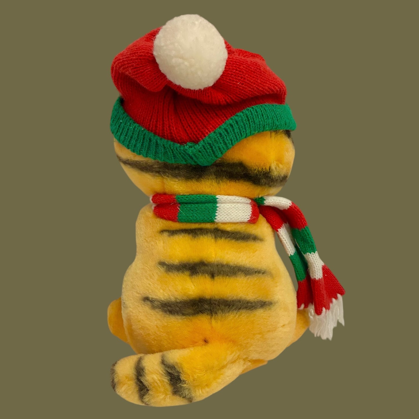 1981年★80's★GARFIELD★ガーフィールド★クリスマス★スキー★ぬいぐるみ★人形★フィギュア★ビンテージ★vintage★