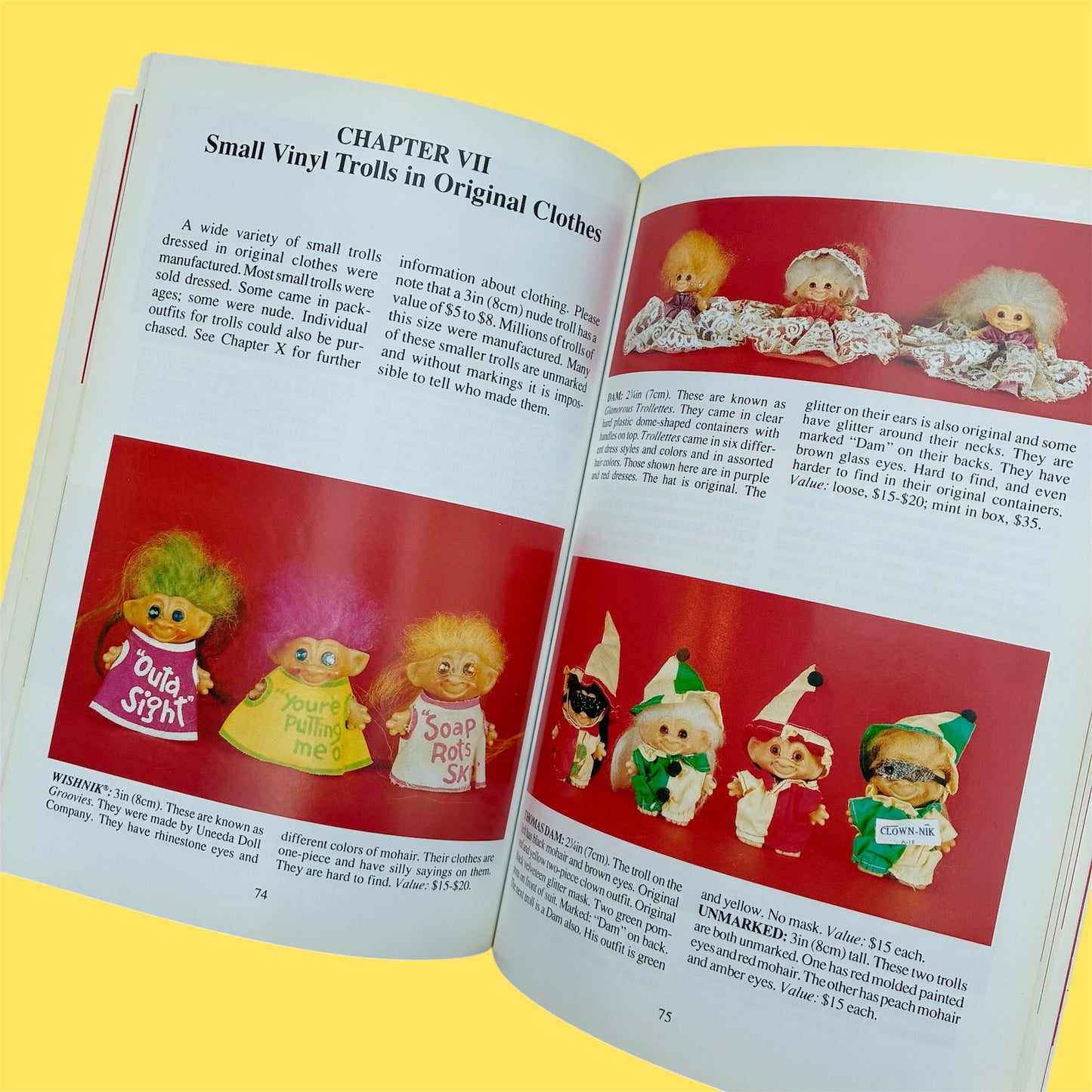 1993★90's★Trolls★Troll★トロール★コレクターズブック★本★フィギュア★人形★ぬいぐるみ★ビンテージ★vintage★