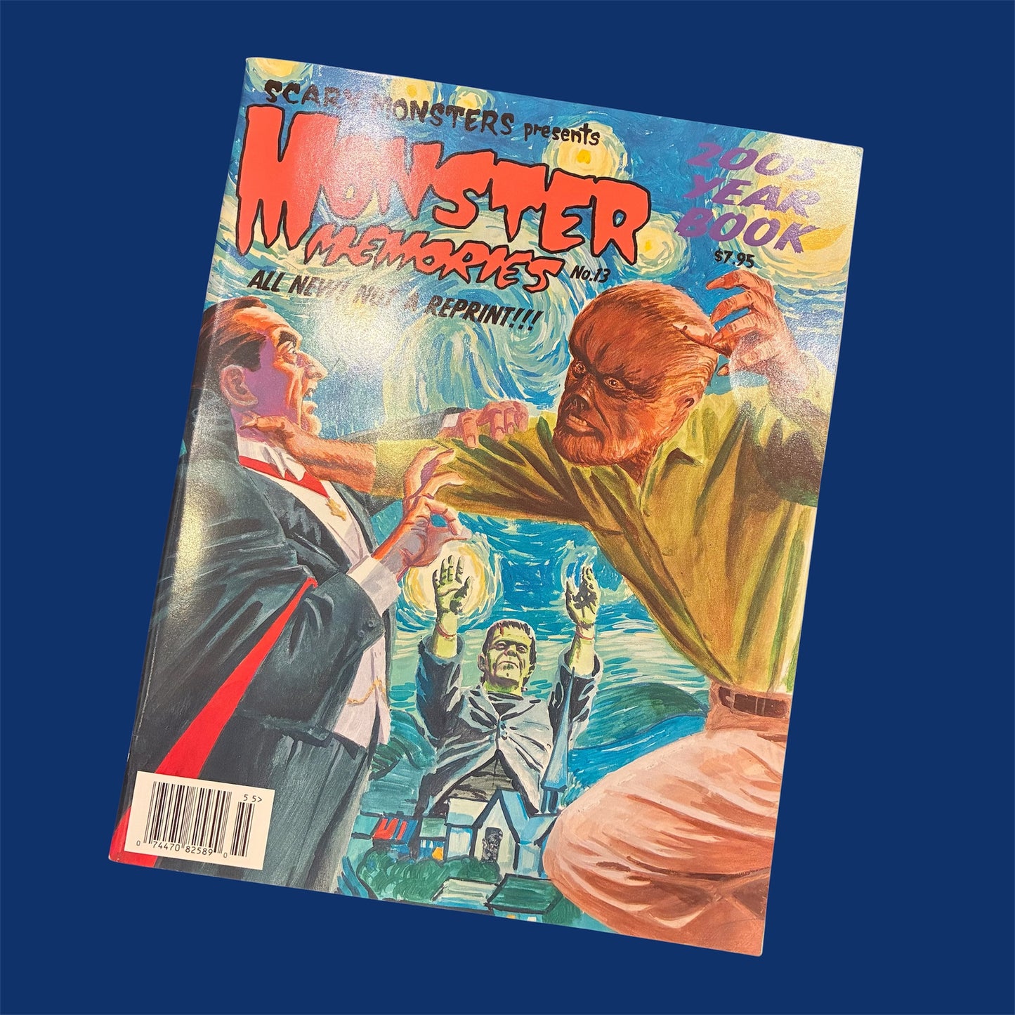 2005年★Monster Memories No.13★フランケンシュタイン★オオカミ男★ドラキュラ★本★Book★コミック★ビンテージ★vintage★ぬいぐるみ★人形★フィギュア★universal monsters★ユニバーサルモンスター