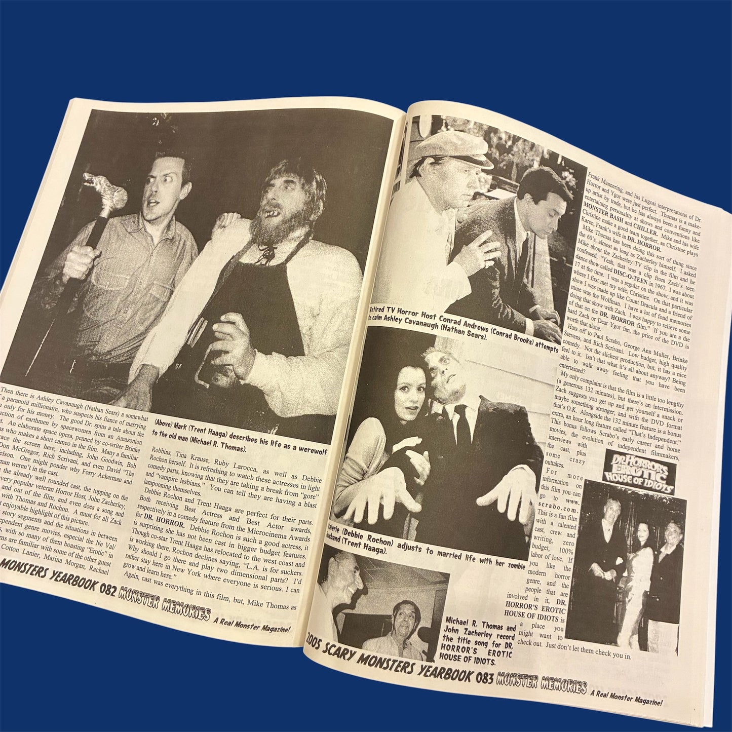 2005年★Monster Memories No.13★フランケンシュタイン★オオカミ男★ドラキュラ★本★Book★コミック★ビンテージ★vintage★ぬいぐるみ★人形★フィギュア★universal monsters★ユニバーサルモンスター
