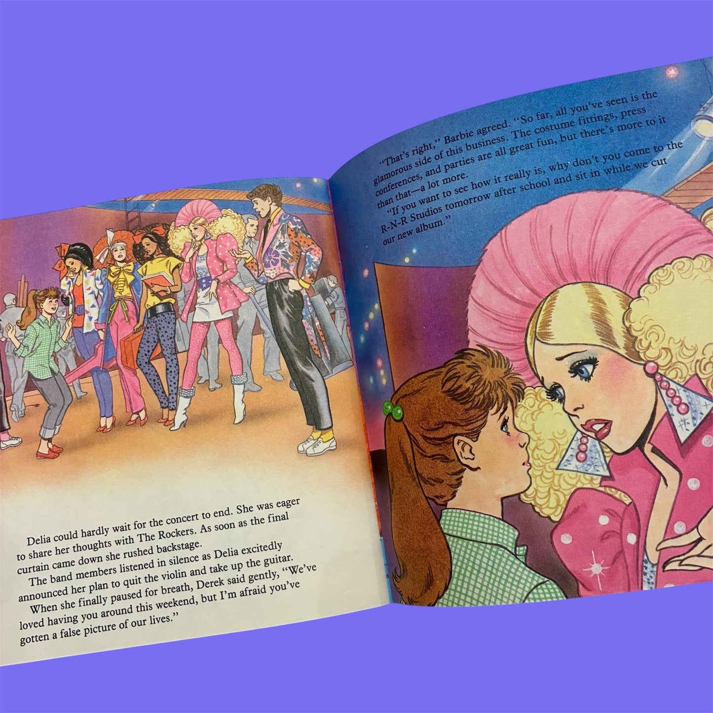 1987年★80's★Barbie★バービー★Rockers★ロッカーズ★絵本★人形★ぬいぐるみ★ビンテージ★vintage