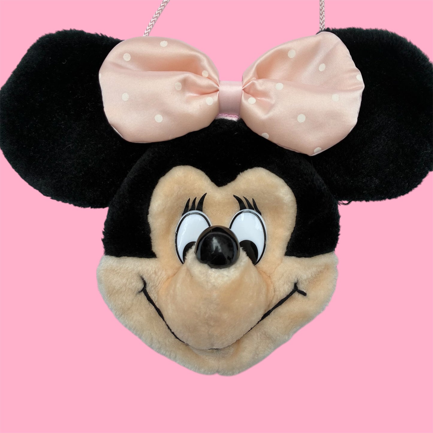 Vintage★ビンテージ★Minnie Mouse★ミニーマウス★Face Shoulder★Bag★バッグ★ぬいぐるみ★人形★フィギュア★⑤