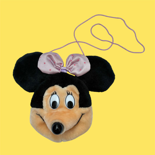 Vintage★ビンテージ★Minnie Mouse★ミニーマウス★Face Shoulder★Bag★バッグ★ぬいぐるみ★人形★フィギュア★③
