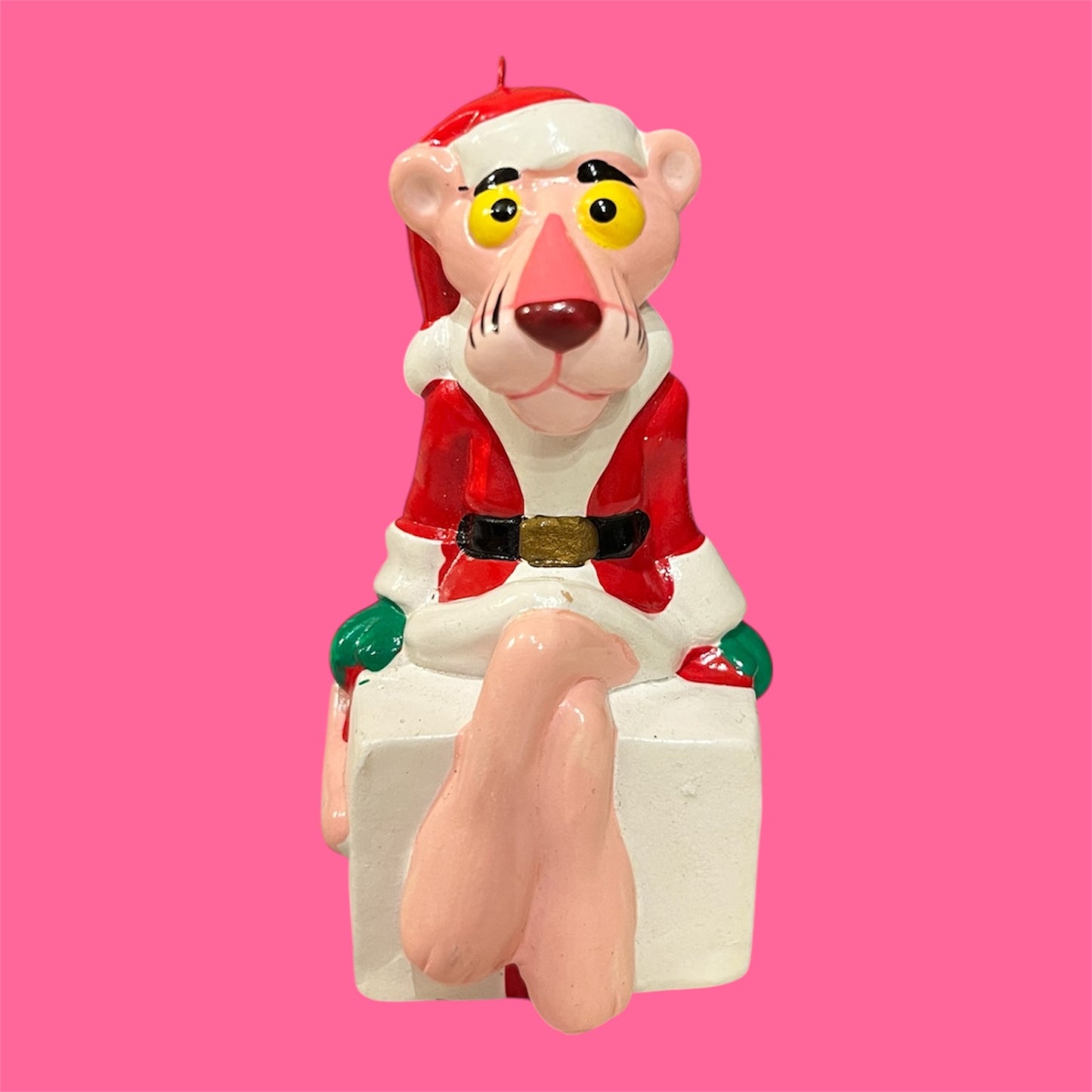 ビンテージ★Pink Panther★ピンクパンサー★Christmas Ornament★クリスマスオーナメント★人形★フィギュア★ぬいぐるみ★vintage