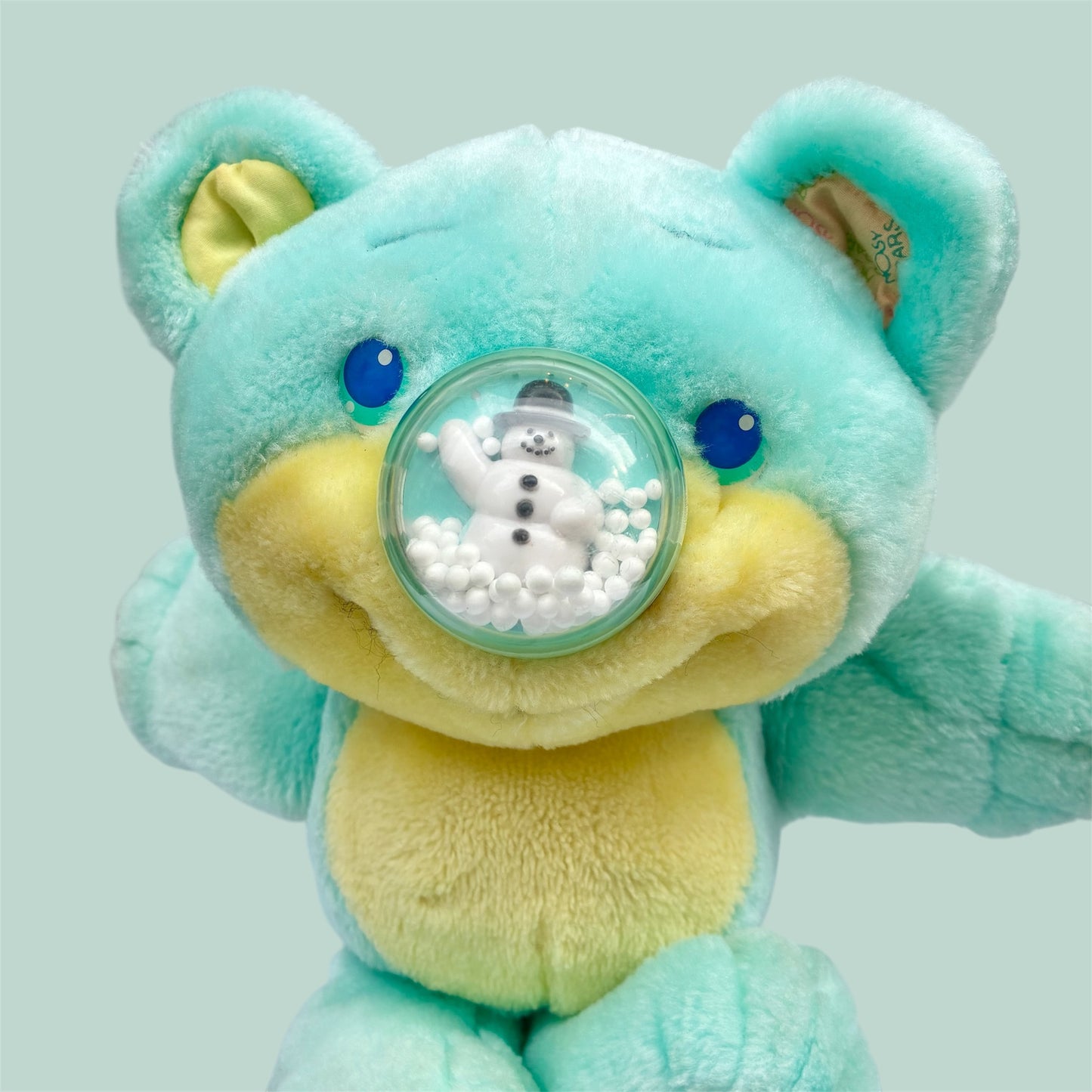 1987年★Nosy Bears★ノージーベア★Snowplay★雪だるま★ぬいぐるみ★フィギュア★人形★ビンテージ★vintage★ブルー