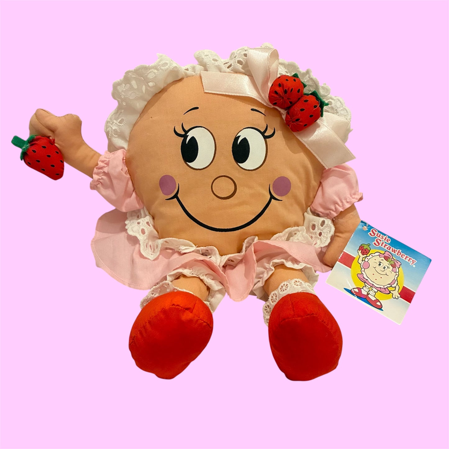 90's★IHOP★アイホップ★Susie Strawberry★ストロベリー★パンケーキ★ホットケーキ★人形★ぬいぐるみ★フィギュア★ビンテージ★vintage★PVC
