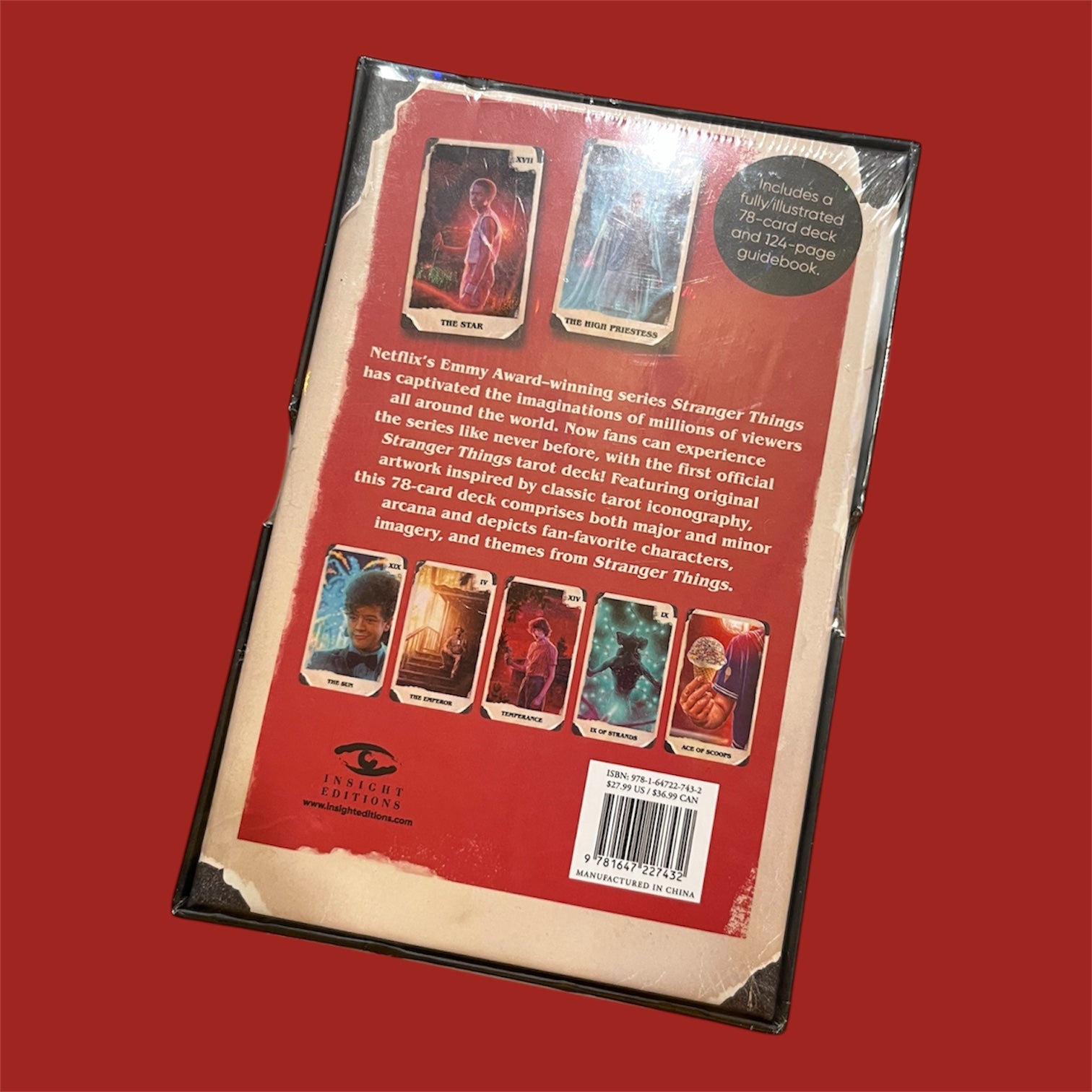 STRANGER THING☆ストレンジャーシングス☆タロットカード&ガイド