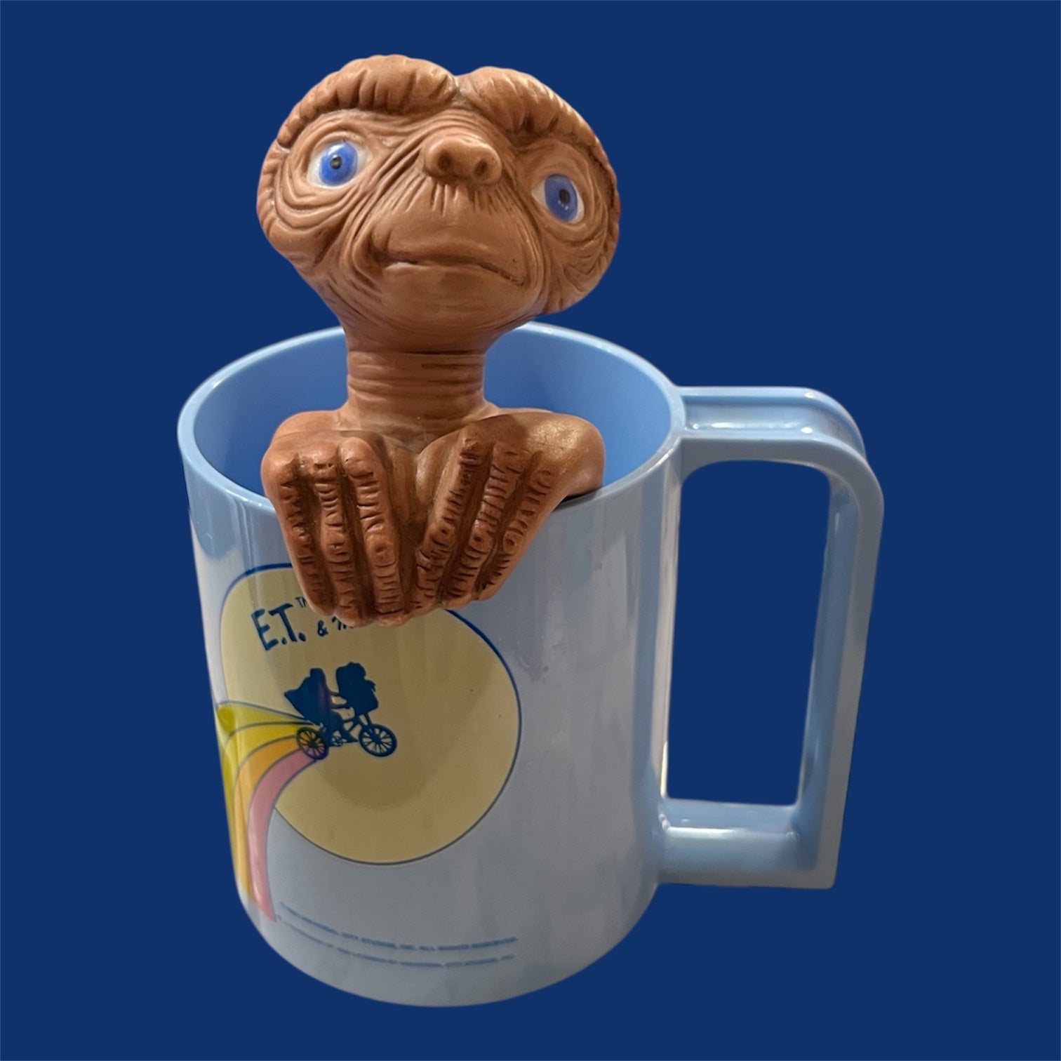 80's☆E.T.☆映画☆イーティー☆AVON☆ふちこ☆置物☆陶器☆フィギュア