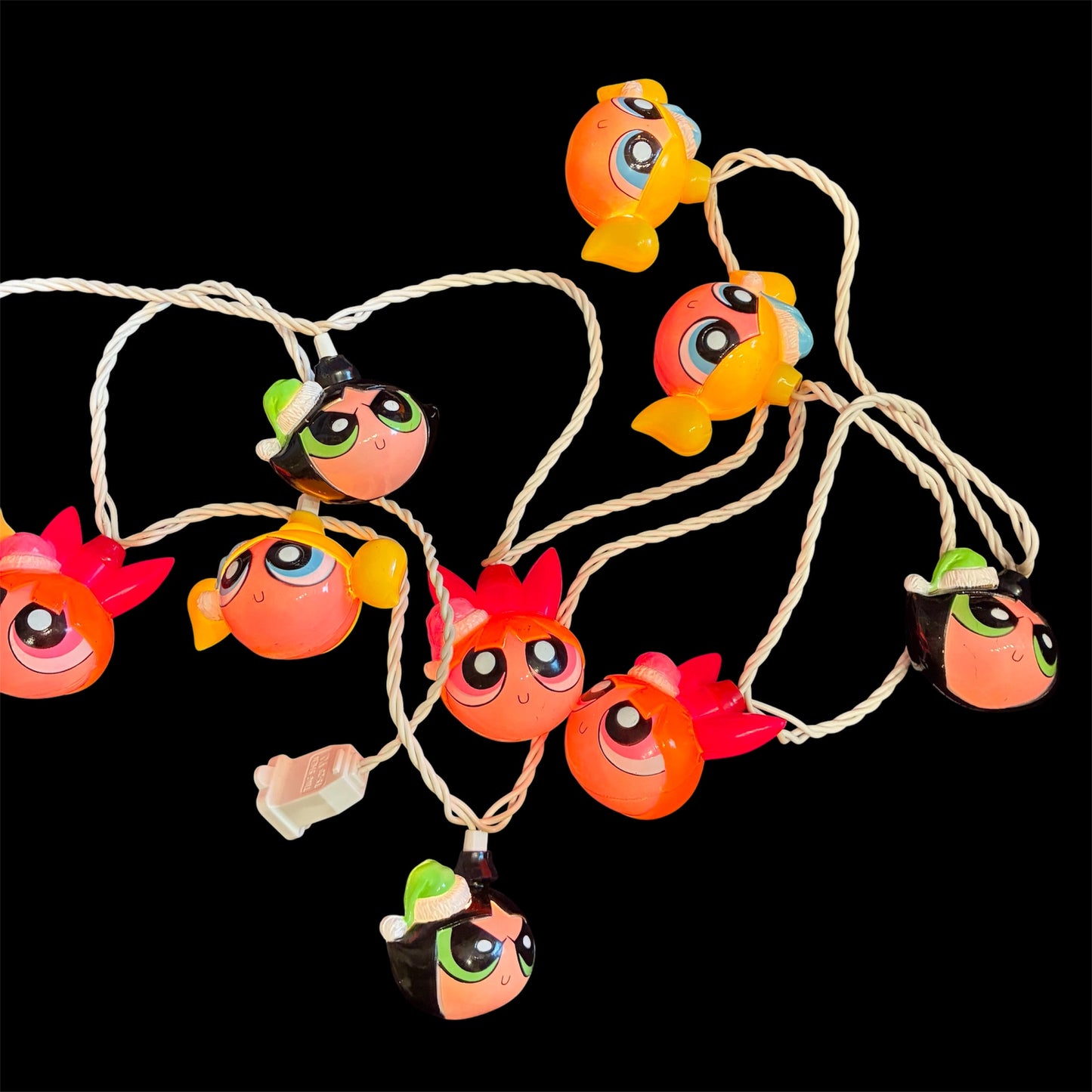 2001年★Powerpuff Girls★パワーパフガールズ★Party Lights★パーティーライト★デコレーションライト★ビンテージ★人形★フィギュア★ぬいぐるみ