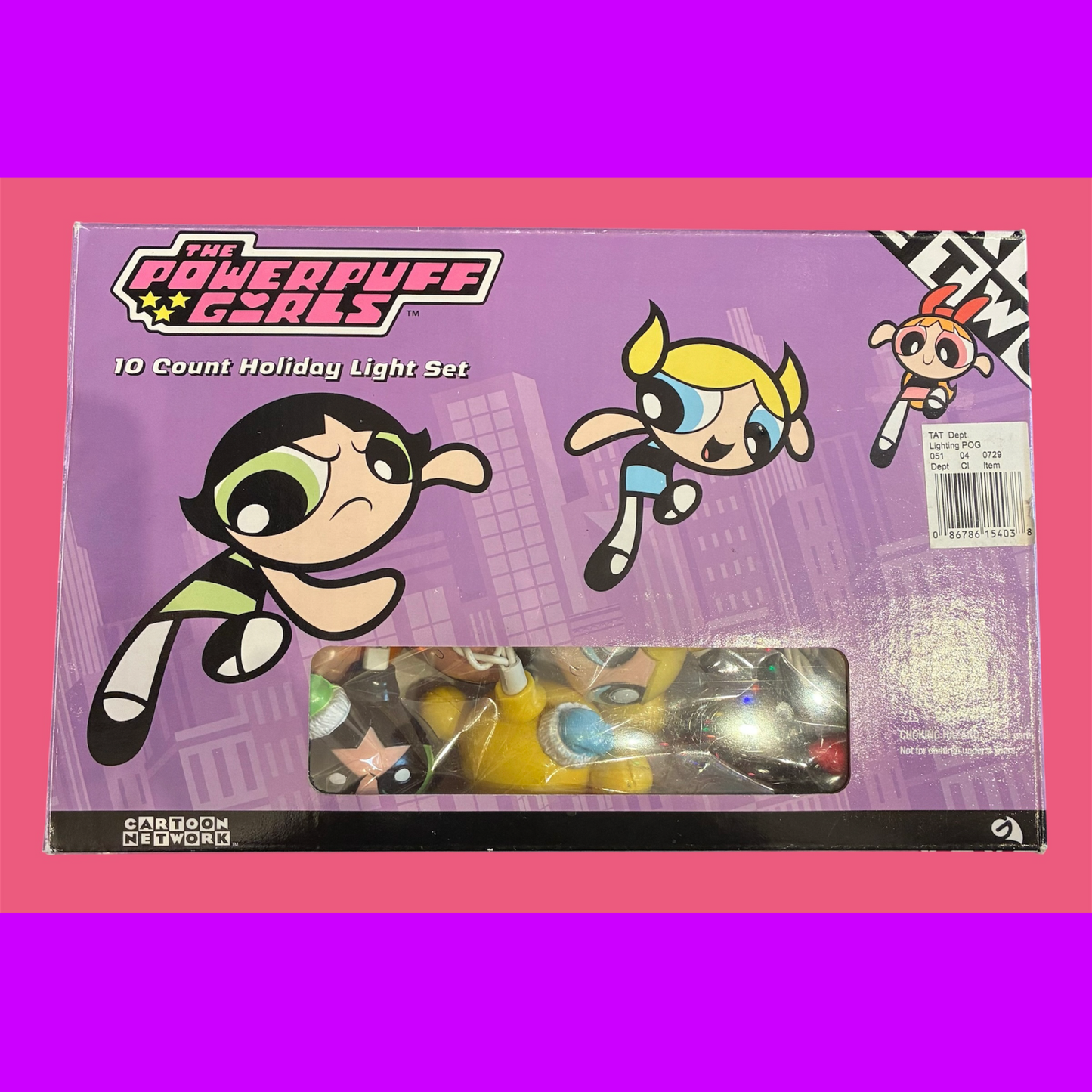2001年★Powerpuff Girls★パワーパフガールズ★Party Lights★パーティーライト★デコレーションライト★ビンテージ★人形★フィギュア★ぬいぐるみ