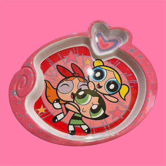 2000年★Powerpuff Girls★パワーパフガールズ★PPG★プレート★皿★人形★ぬいぐるみ★フィギュア