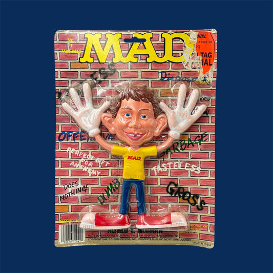 1988年★80's★MAD Magazine★ALFRED E. NEUMAN★マッドマガジン★マッドくん★ベンダブル★フィギュア★人形★ビンテージ
