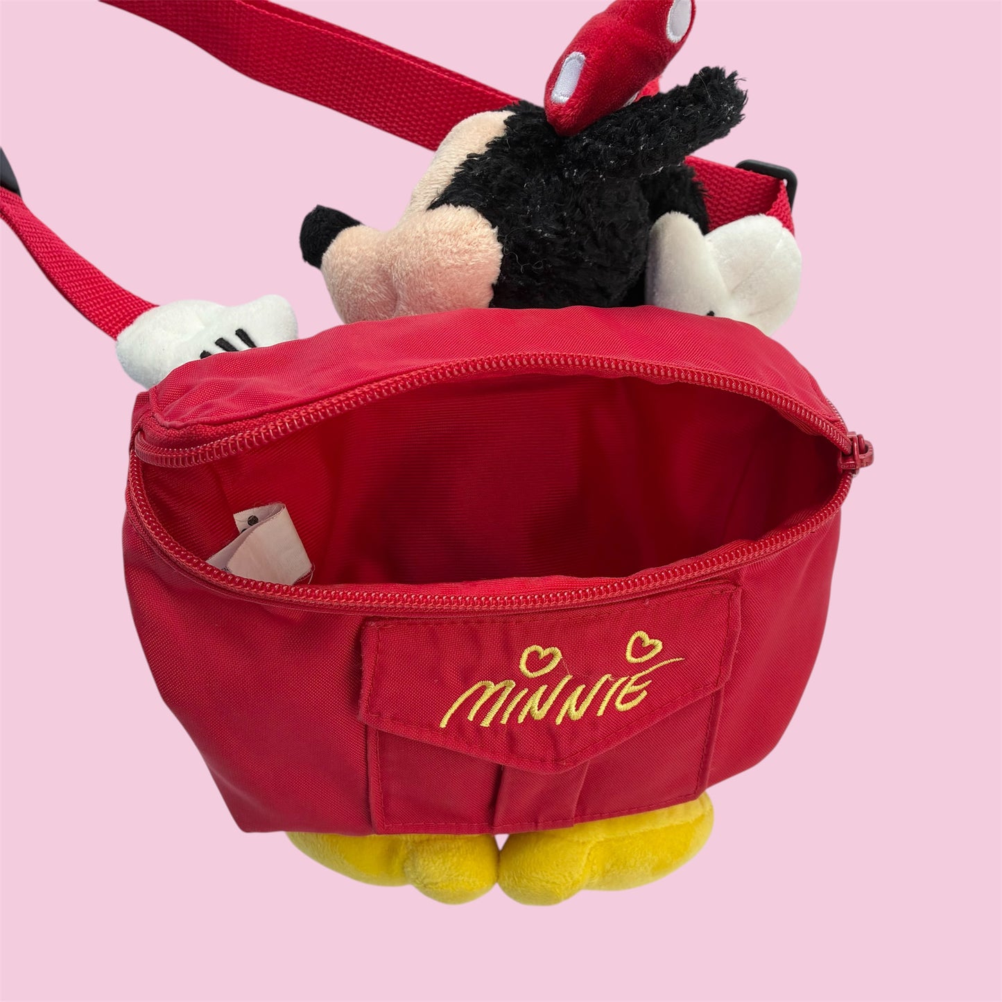 Vintage★ビンテージ★Minnie Mouse★ウエストポーチ★バッグ★ビンテージ★フィギュア★ぬいぐるみ★人形