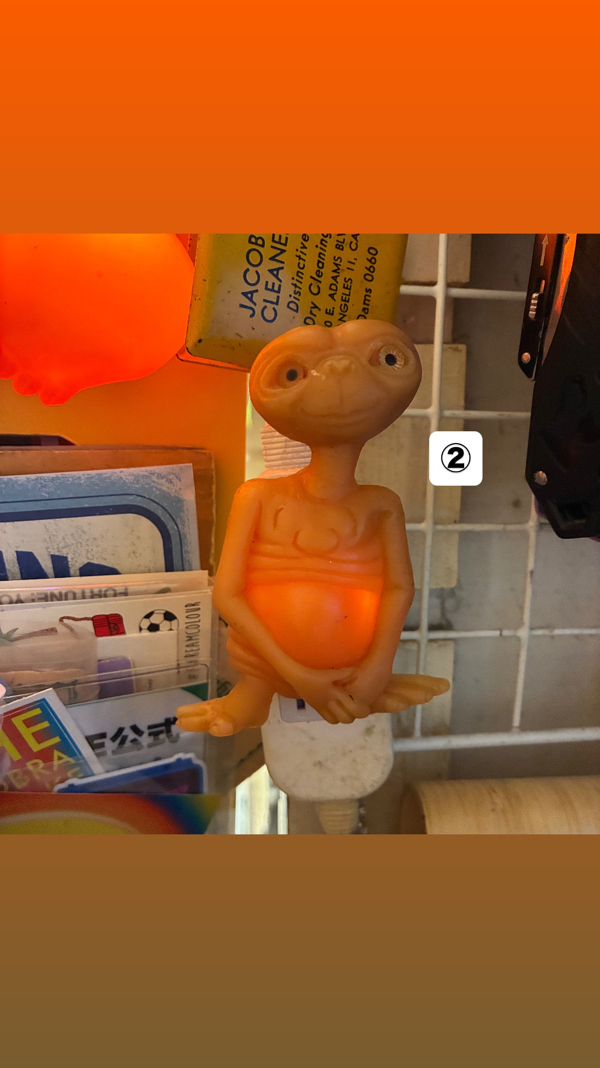 80's★E.T.★映画★イーティー★ナイトライト★ビンテージ★vintage★フィギュア★人形★ぬいぐるみ★2