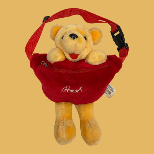 Vintage★Disney★Winnie the Pooh★くまのプーさん★ウエストポーチ★ぬいぐるみ★人形★フィギュア