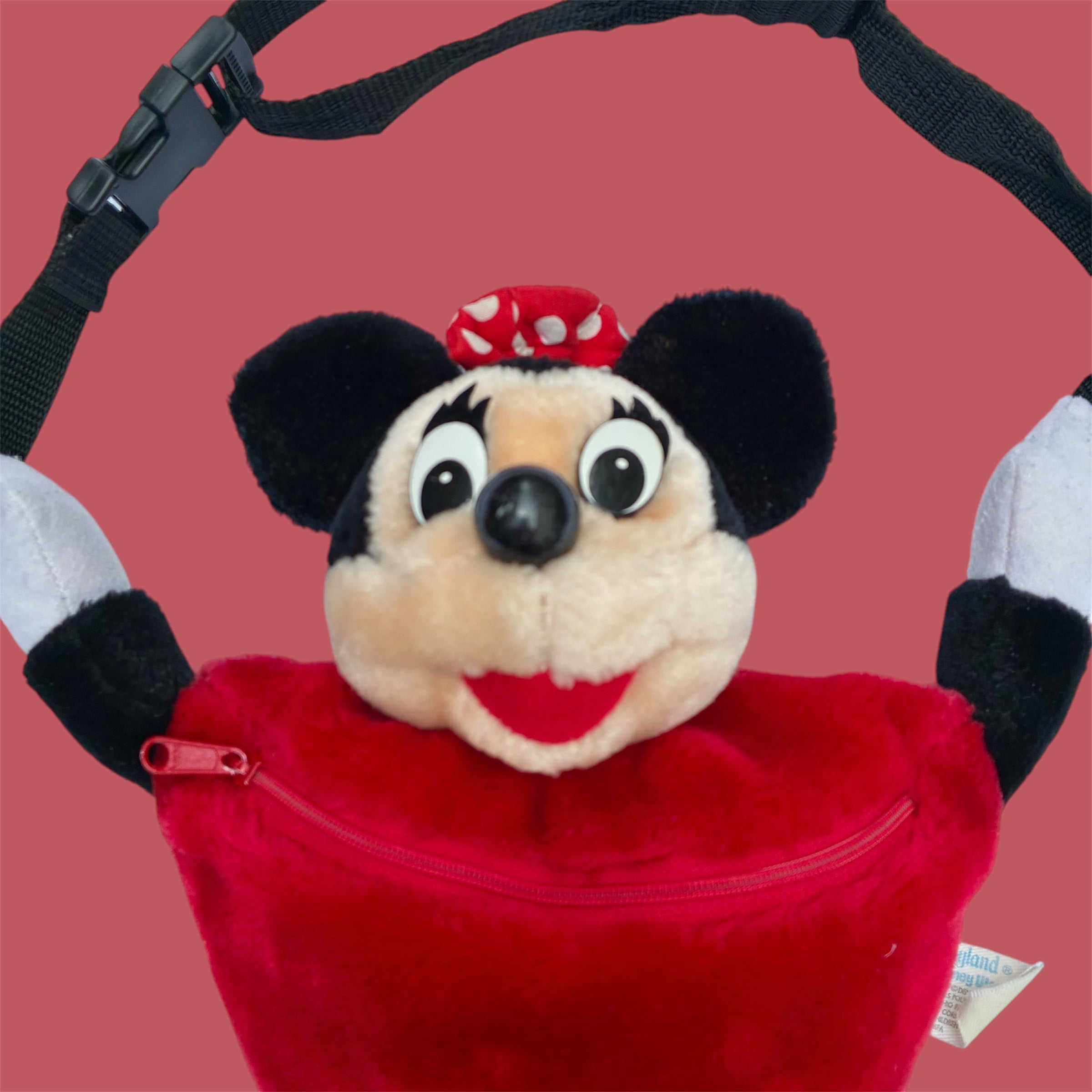 Vintage☆Minnie Mouse☆ミニーマウス☆ウエストポーチ☆Bag☆人形