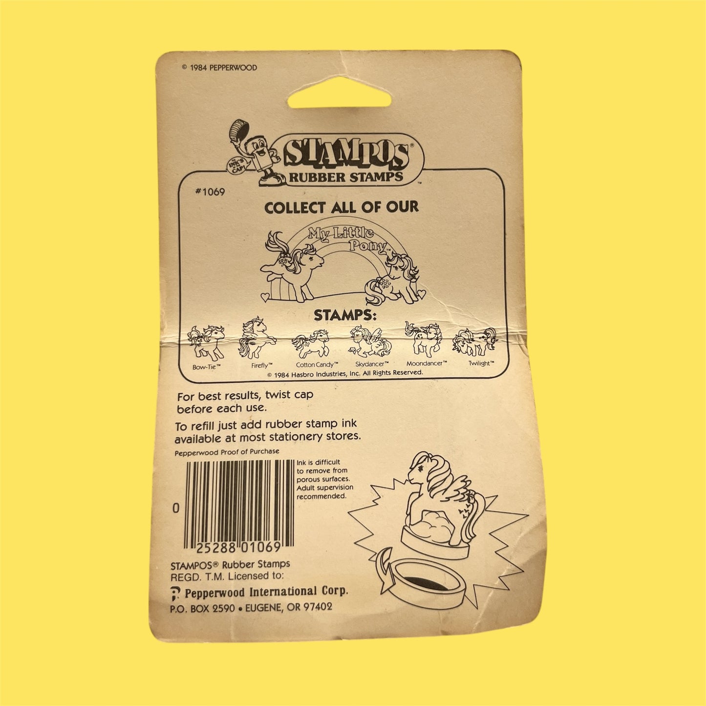 1984年★80's★My Little Pony★マイリトルポニー★スタンプ★フィギュア★人形★ぬいぐるみ