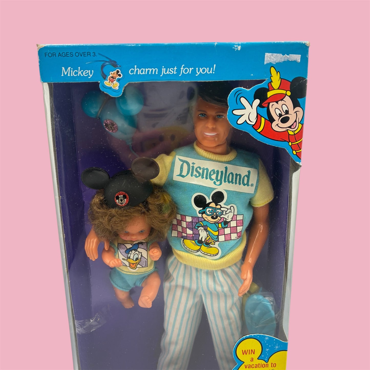 1989年★80's★MATTEL★THE Heart Family★ハートファミリー　★人形★Disney★ディズニー★フィギュア★ぬいぐるみ★ビンテージ★vintage★Dad&Boy★Barbie★バービー★Ken★ケン