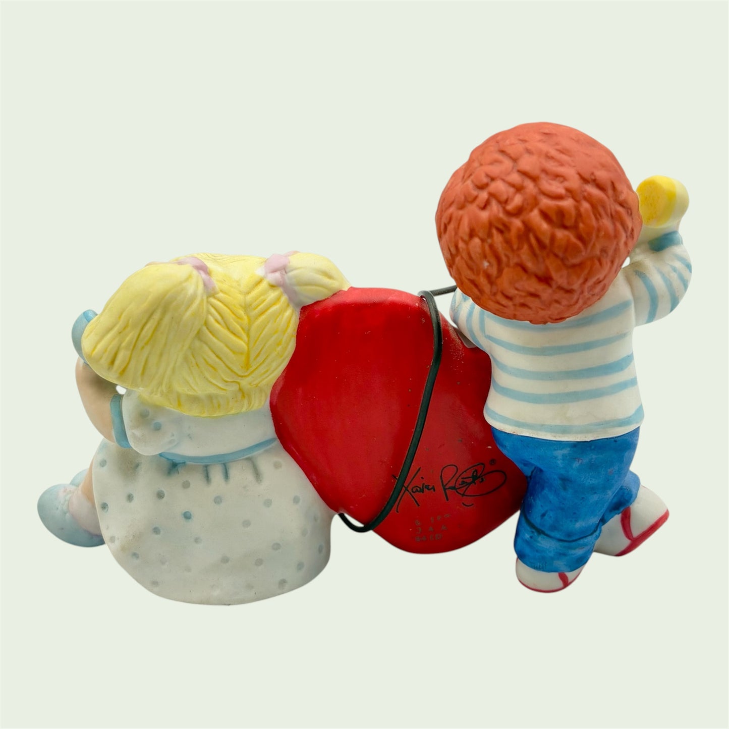 80's★1984年★Cabbage Patch Kids★キャベツ人形★VALENTINE★バレンタイン★陶器のお着物★フィギュア★人形★ぬいぐるみ★ビンテージ