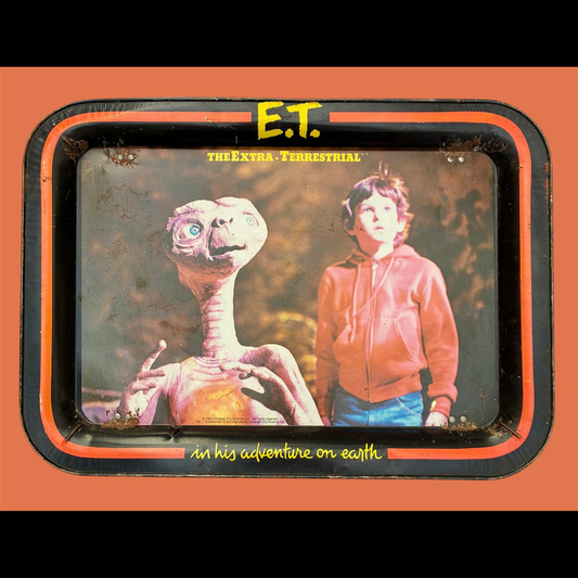 1982年★80's★E.T.★映画★イーティー★テーブルトレイ★フィギュア★人形★ぬいぐるみ★ビンテージ