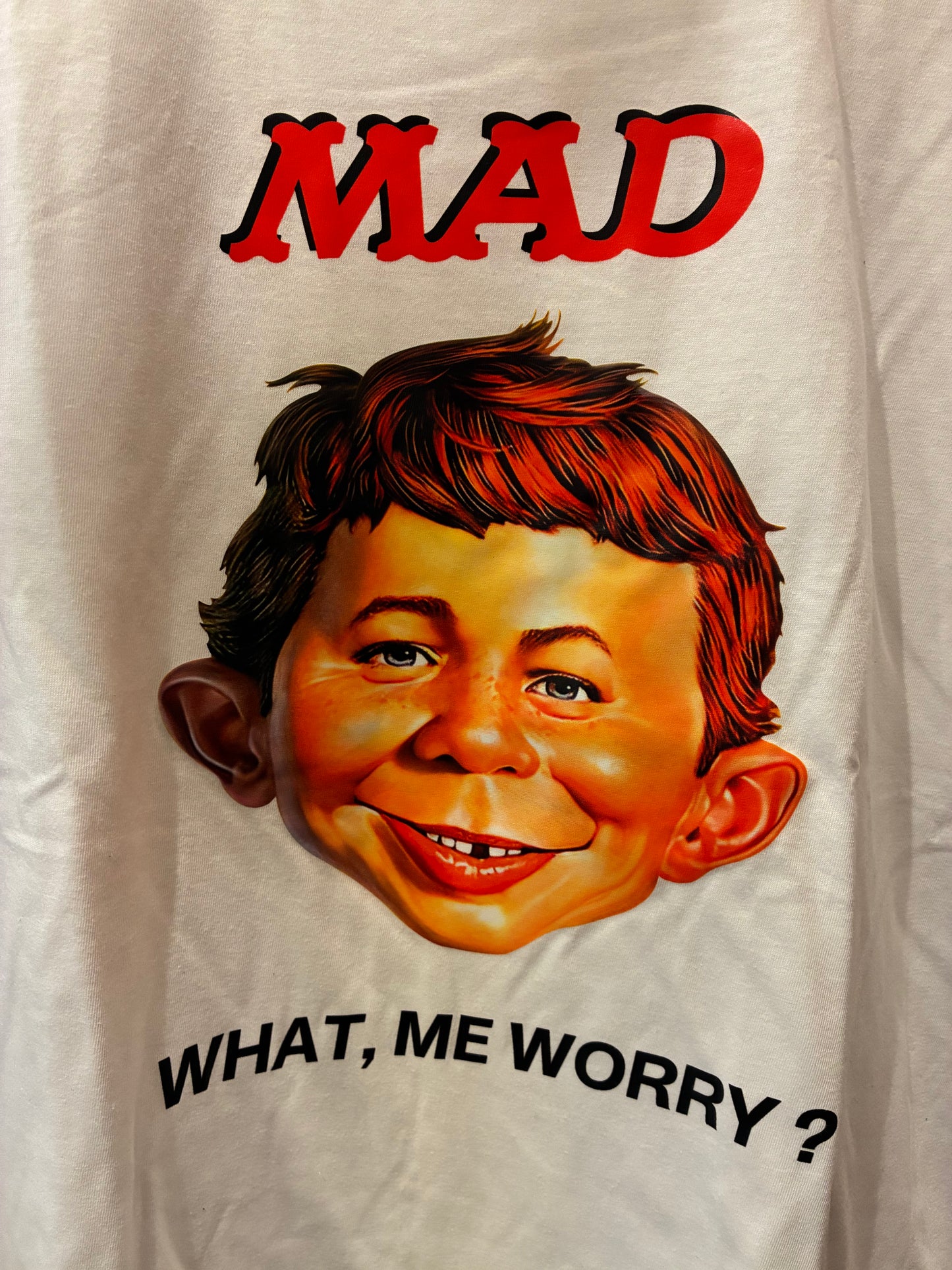 Alfred E. Neuman★MAD★MADくん★フィギュア★人形★ぬいぐるみ★Tシャツ★Lサイズ