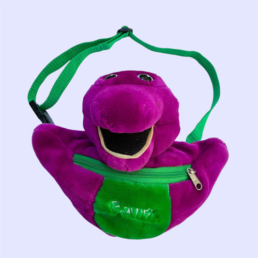 90's★Barney★バーニー★ウエストポーチ★人形★ぬいぐるみ★フィギュア★ビンテージ