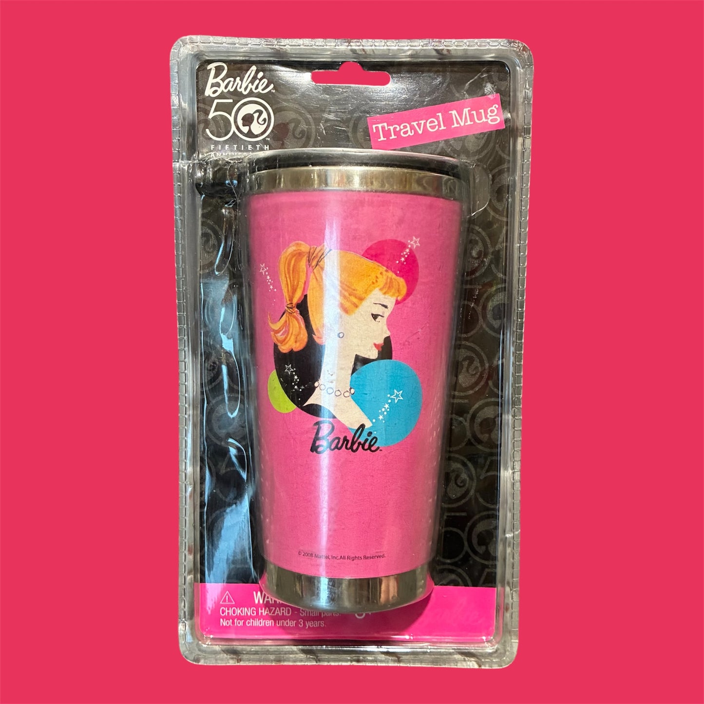 2008年★Barbie★バービー★タンブラー★Mug★カップ★フィギュア★人形★ぬいぐるみ★ビンテージ