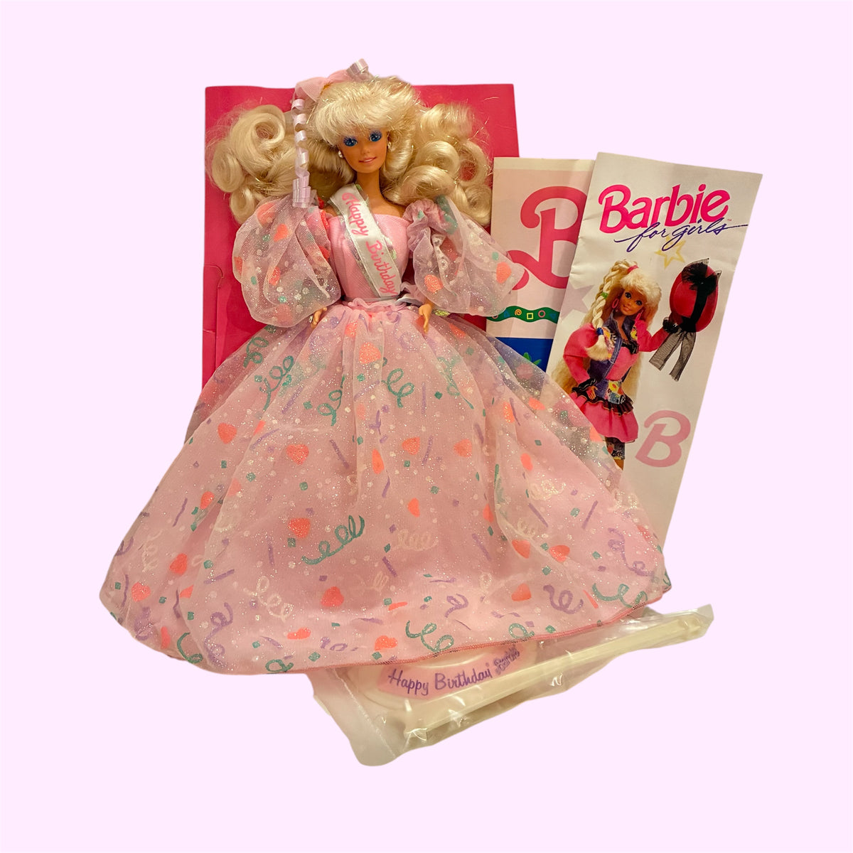 1990年★90's★Barbie★Birthday Barbie★バースデーバービー★人形★ぬいぐるみ★ビンテージ★