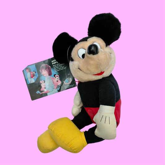 vintage★ビンテージ★Mickey Mouse★ミッキーマウス★Back Pack★ナップサック★リュック★ぬいぐるみ★人形★フィギュア