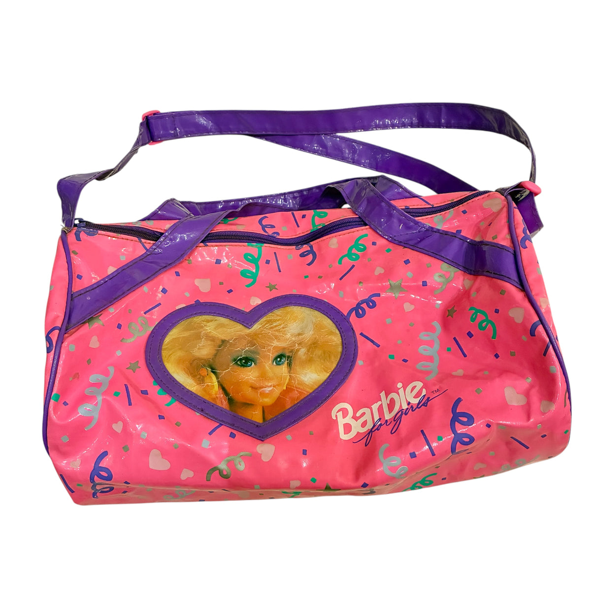 1991年★90's★Barbie★バービー★for girls★ショルダーバッグ★Bag★ビンテージ★人形★フィギュア★4