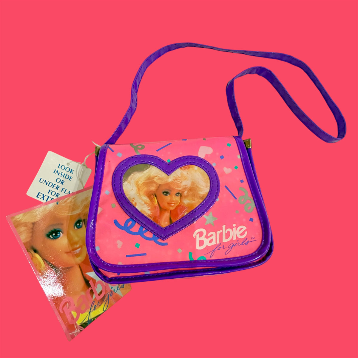 1991年★90's★Barbie★バービー★for girls★ショルダーバッグ★Bag★ビンテージ★人形★フィギュア★3